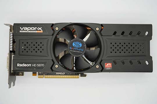 蓝宝石SAPPHIRE HD5870 1GB VAPOR-X 显示卡（ATI Radeon HD5870芯片）